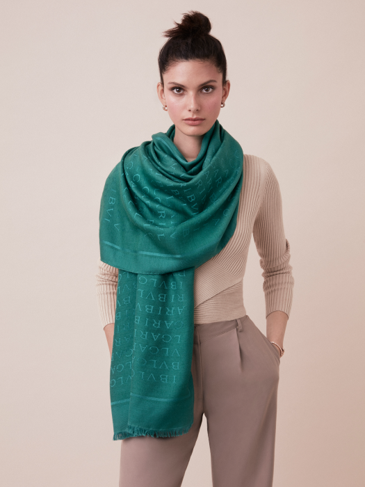 bvlgari宝格丽logomania 披肩_241411丝巾和披肩_包袋与配饰-宝格丽